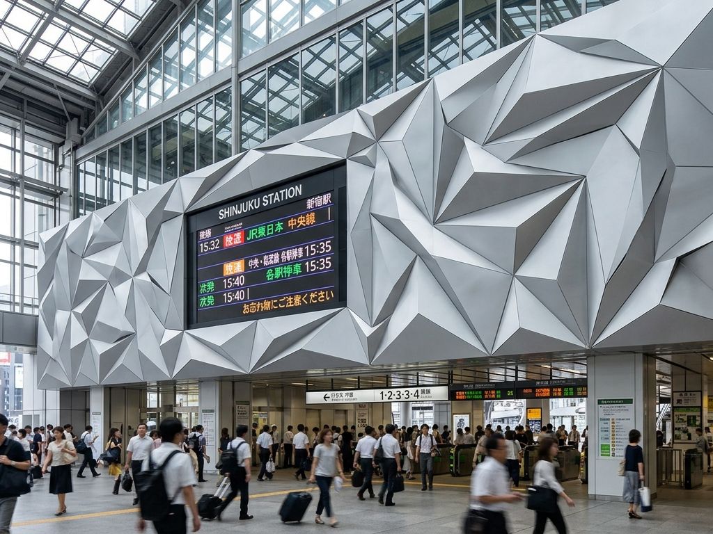 駅構内主要駅デジタルサイネージ枠