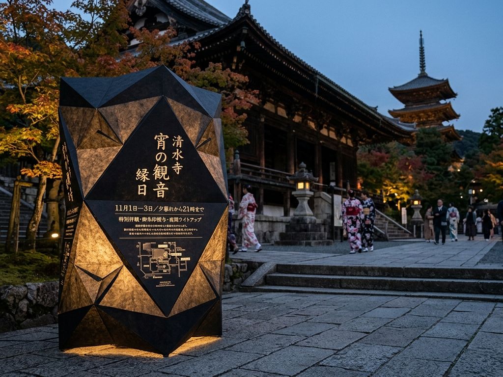 寺院案内板